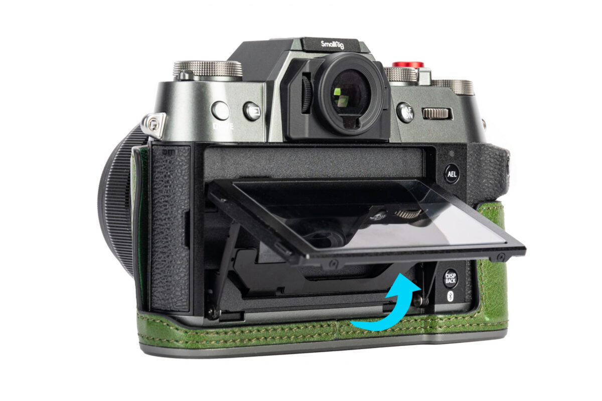 Smallrig Ensemble de demi-étui en cuir pour FUJIFILM X-T50 (Vert) 4711 - Imagen 10