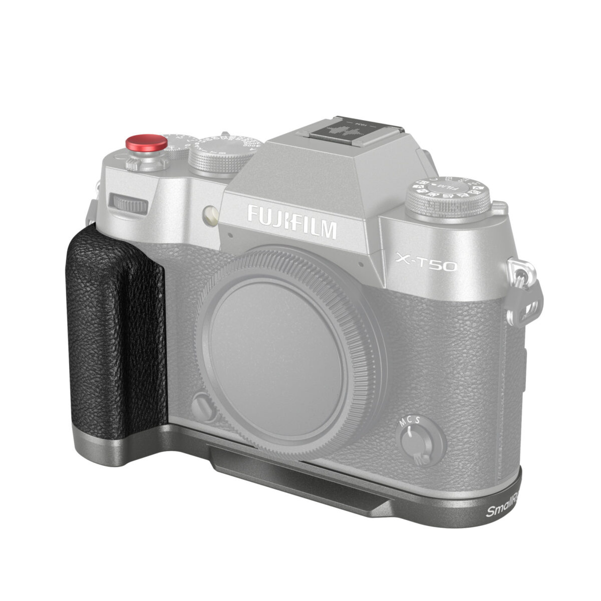 Smallrig Poignée en silicone en forme de L pour FUJIFILM X-T50 (Argent) 4712 - Image 1