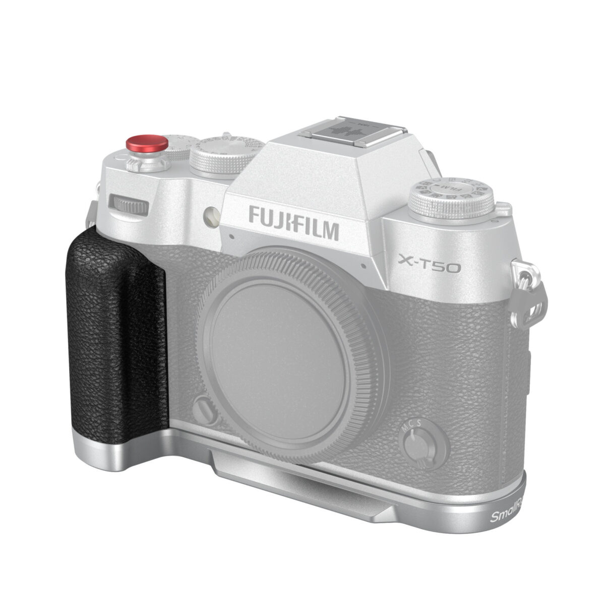 Smallrig Poignée en silicone en forme de L pour FUJIFILM X-T50 (Argent) 4713 - Imagen 1