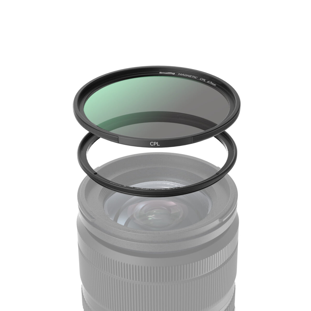 Smallrig Filtre CPL attachable avec adaptateur de filtre T-mount (67mm) 4728 – Image 3
