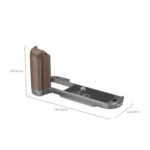 Smallrig Poignée en bois en forme de L pour FUJIFILM X-T50 (Argent Charbon) 4736 - Image 4