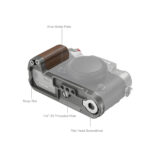 Smallrig Poignée en bois en forme de L pour FUJIFILM X-T50 (Argent Charbon) 4736 - Image 6