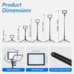 NEEWER 2 PIECES USB TABLE TOP LED LIGHT KIT – Image 4