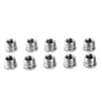 New Thread adapter w/ 1/4" to 3/8" thread 10pcs Pack 856 – Image 4