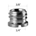 New Thread adapter w/ 1/4" to 3/8" thread 10pcs Pack 856 – Image 3