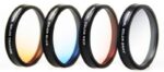 PGY Gradual Colored Filter Pack for Osmo X3/Inspire 1 (4pcs)-0