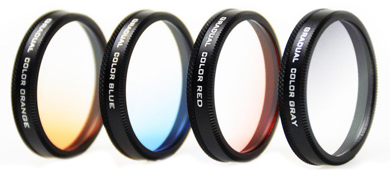 PGY Gradual Colored Filter Pack for Osmo X3/Inspire 1 (4pcs)-0