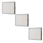 Amaran kit 3 projecteurs 60W RGBWW LED soft light panel (EU)