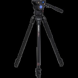 BENRO A373FBV4H Kit trépied vidéo aluminium Single Tube Serie 3  + rotule vidéo BV4H