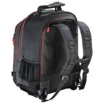 Mochila con ruedas Hama Miami 200 negra/roja