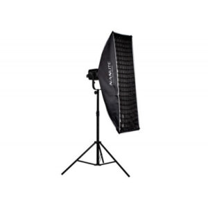 Rejilla tipo caja de huevos Nanlite: compatible con softbox asimétrico de 45 x 110 cm