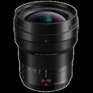 PANASONIC LUMIX 8-18 mm f/2,8-4  Asph. Lumix G Noire