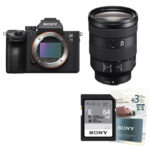 SONY ALPHA 7 III + 24-105 mm f/4 G OSS + SD 64Go V30 + Extension de garantie de 3 ans Sony