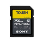 SONY SD SERIE M TOUGH UHS-II 256GB CL 10 V60 (jusqu'à 277MB/S en lecture et 150MB/S en écriture)