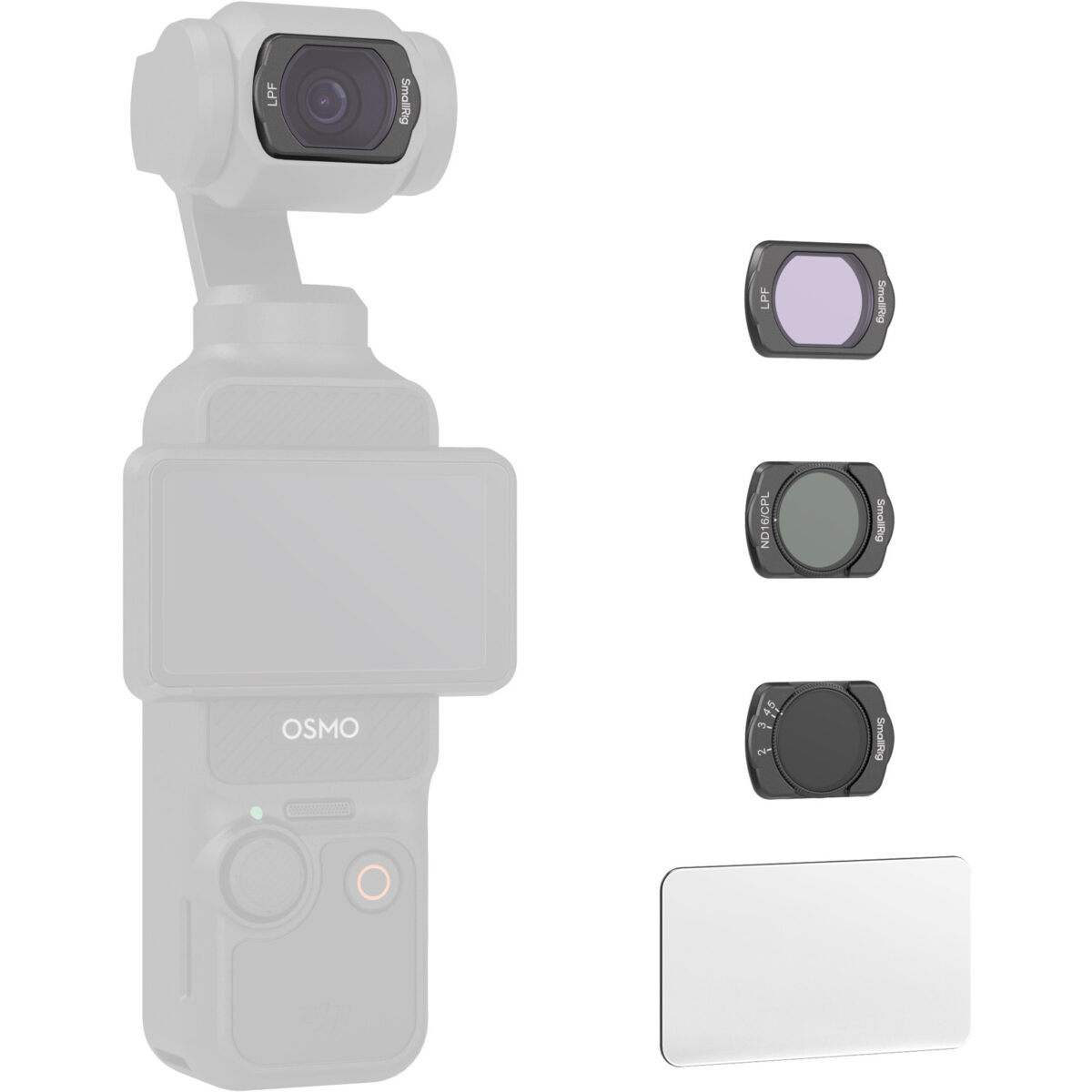 Smallrig Ensemble de filtres pour DJI Osmo Pocket 3 - Imagen 1
