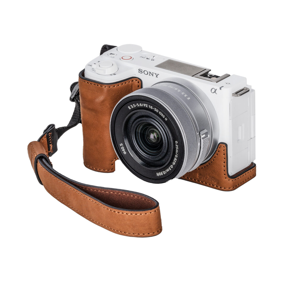 Smallrig Ensemble de housse en cuir pour Sony ZV-E10 II (marron) 4889 - Image 1