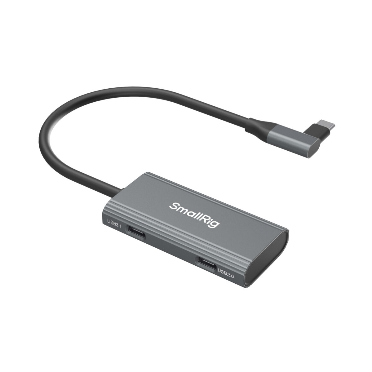 Smallrig Hub USB-C 4-en-1 PD 100W / USB-C 3.1 / USB-C 2.0 avec adaptateur audio x 2 4598 – Image 1