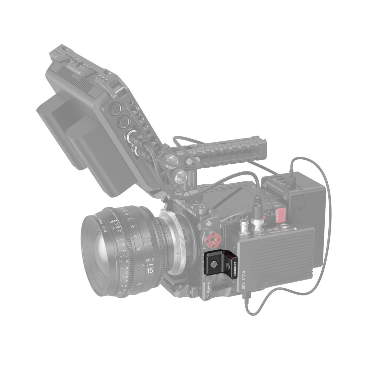 Smallrig Kit de plaque de montage mini en forme de L SmallRig x LensVid MD4360. - Image 1
