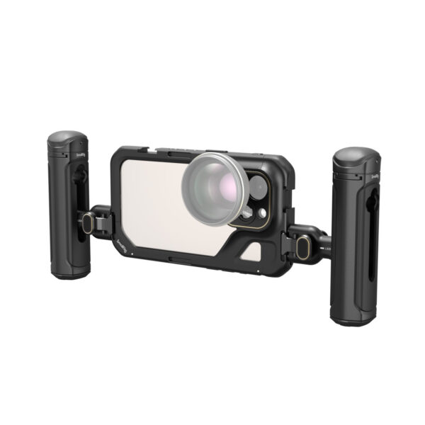 Kit de video móvil SmallRig (doble cámara portátil) para iPhone 15 Pro 4397