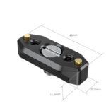 Smallrig Rail NATO avec vis de localisation ARRI de 48 mm BUN2521B - Afbeelding 4