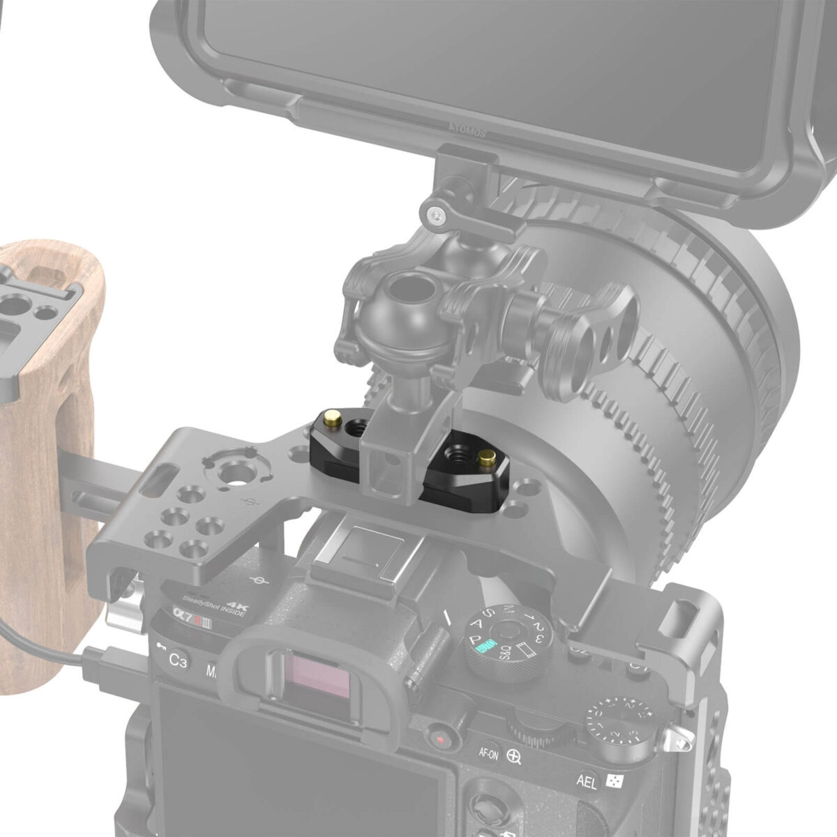 Smallrig Rail NATO avec vis de localisation ARRI de 48 mm BUN2521B - Afbeelding 6