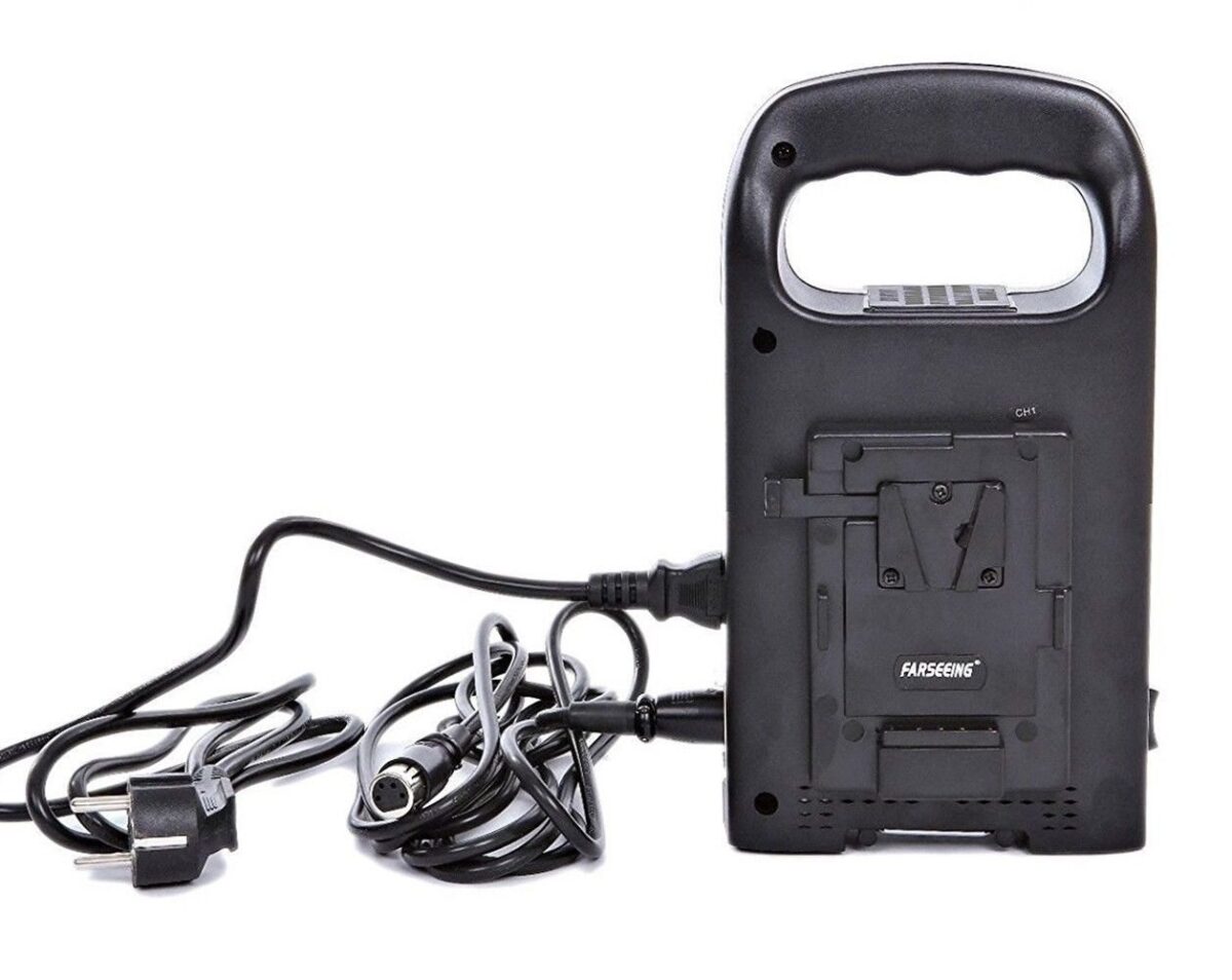 Farseeing Dual Charger V-Mount - Imagen 5