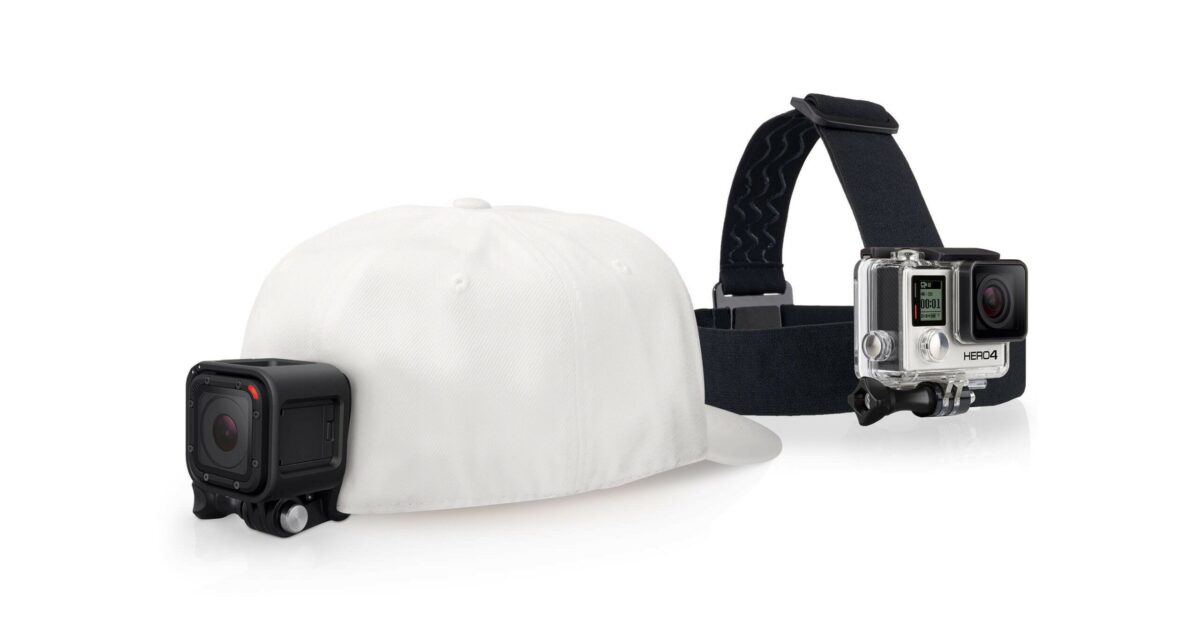 Gopro Head Strap and Quick Clip-558