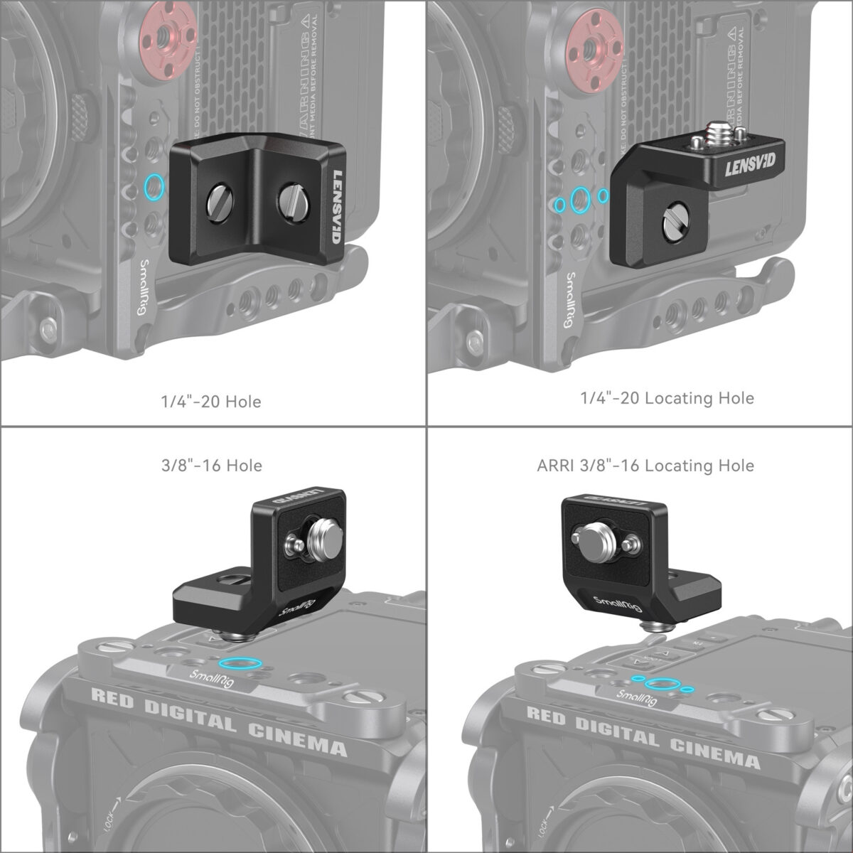 Smallrig Kit de plaque de montage mini en forme de L SmallRig x LensVid MD4360. - Image 6