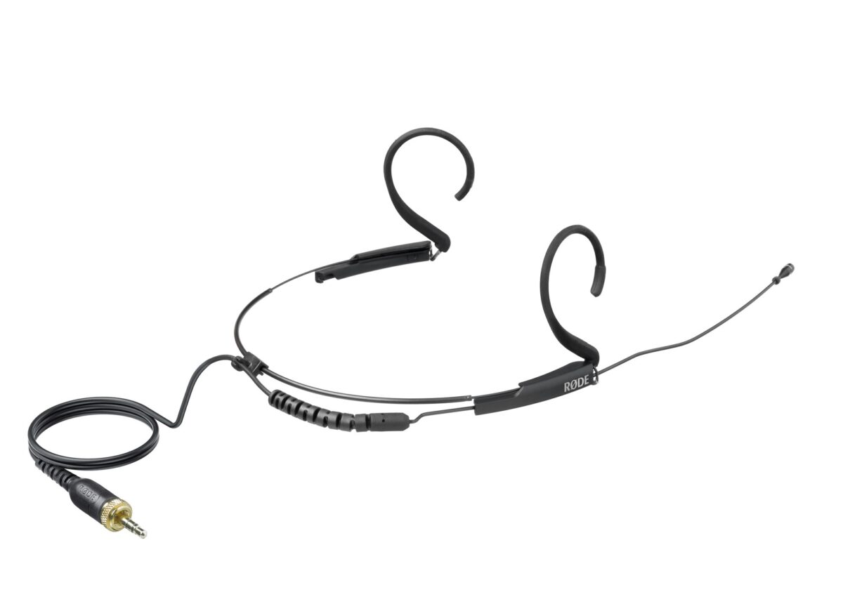 Rode HS2-BL Micro serre-tete couleur noir, ultra leger, Taille L, sor - Image 1