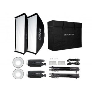 Nanlite 2 x FS150 complete set in koffer