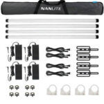 Nanlite Pavotube II 30X 4Kit Kit de 4 Tubes RGB II batterie  DMX – Bild 2