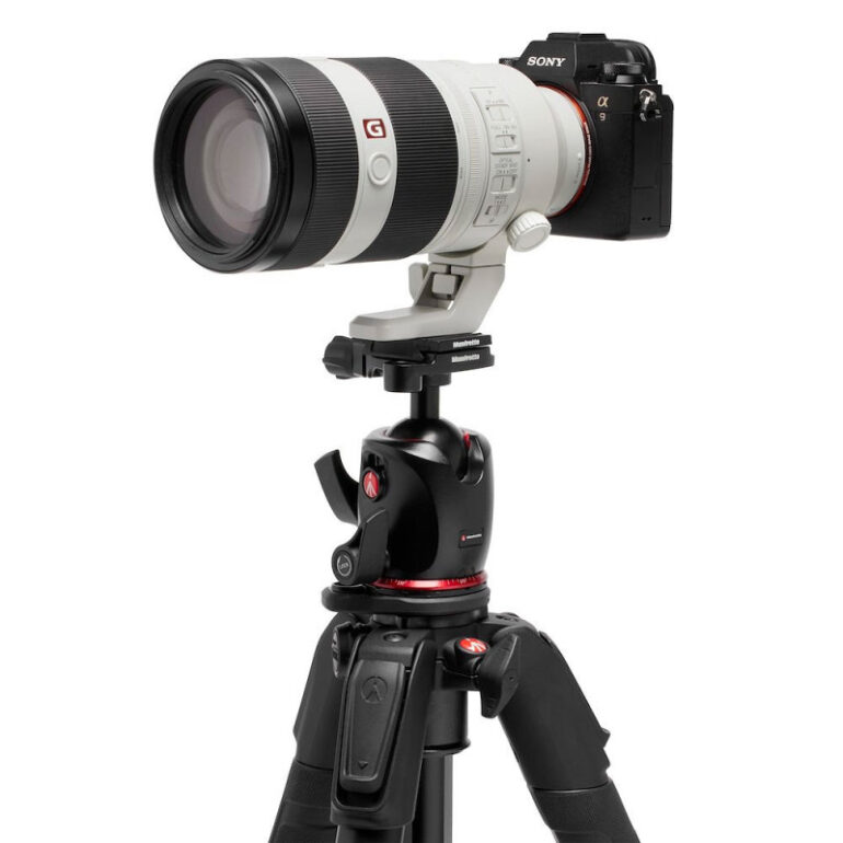 MANFROTTO 055XPRO AS TREPIED 3 SECTIONS ALU AVEC ROTULE BALL XPRO ARCA - Imagen 4