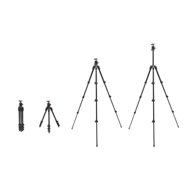 MANFROTTO 055XPRO AS TREPIED 4 SECTIONS CARBONE AVEC ROTULE BALL XPRO ARCA - Imagen 4