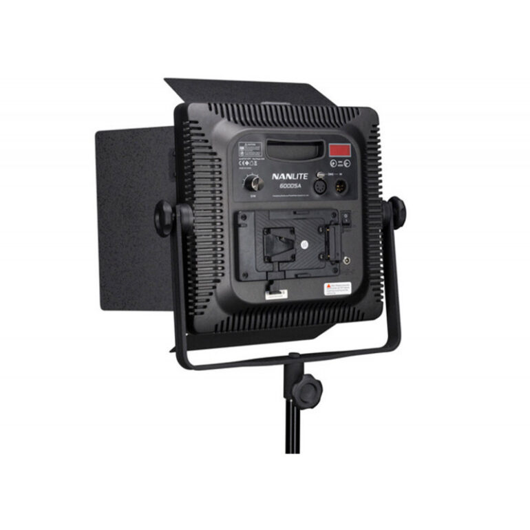 Nanlite 600DSA Panneau LED version Studio Control DMX (Plaque V-Lock) - Image 2