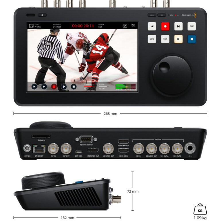 Blackmagic HyperDeck Shuttle 4K Pro 2TB - Imagen 4