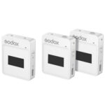 Godox Système de microphone sans fil compact MoveLink II M2 (blanc) - Imagen 2