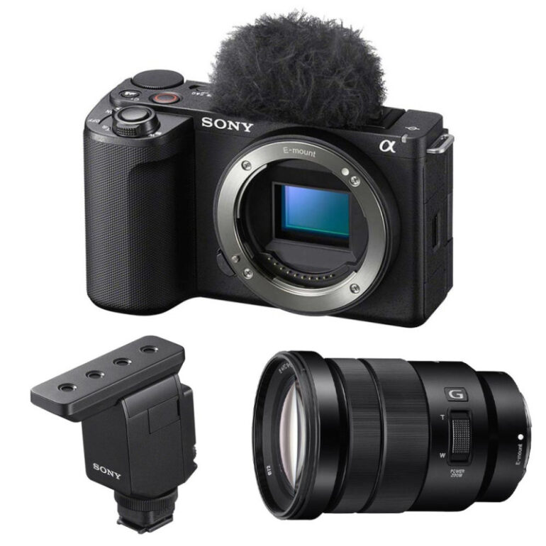 SONY ZV-E10 II + E 18-105 mm f/4 G OSS PZ + Micro ECM-B10