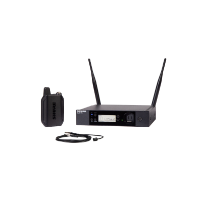 Shure GLXD+ Système HF rackable micro lavalier WL93 Shure GLXD+ Système HF rackable micro lavalier WL93
