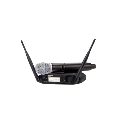 Shure GLXD24+ Système HF micro main BETA87A Shure GLXD24+ Système HF micro main BETA87A