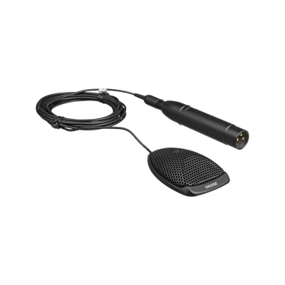 Shure MX391/C Micro à effet de surface a capsule Cardioïde Shure MX391/C Micro à effet de surface a capsule Cardioïde - Noir