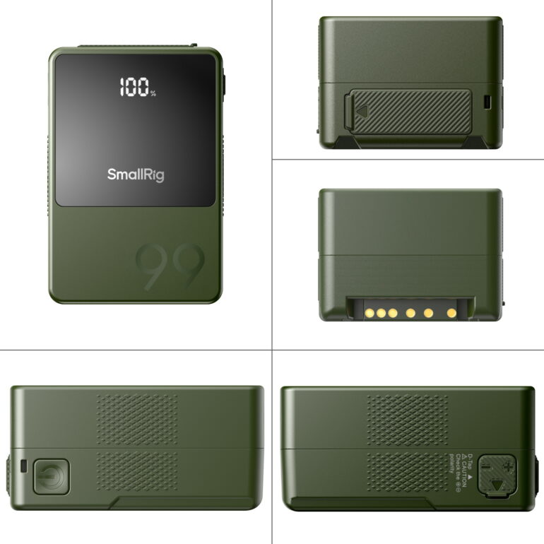 Smallrig Batterie V Mount mini VB99 (Vert) 4930 - Imagen 2