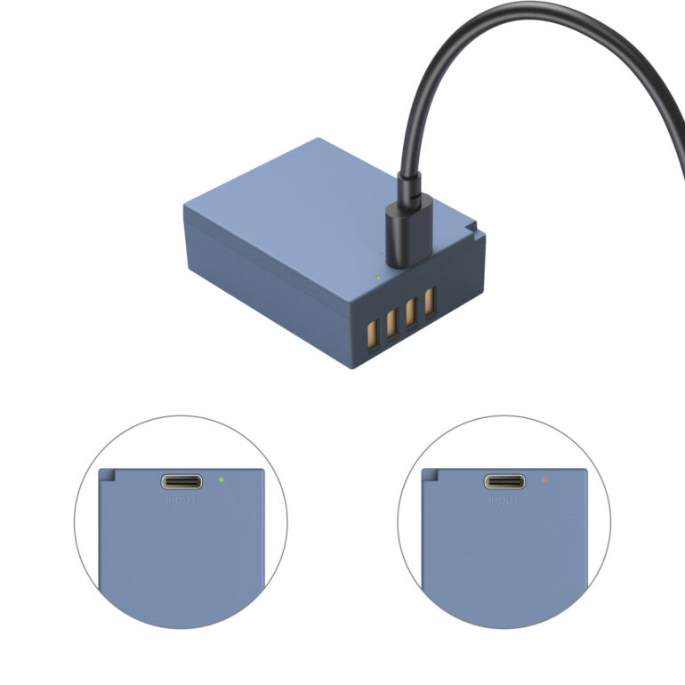 Smallrig Batterie de caméra rechargeable USB-C NP-W126S – Bild 8