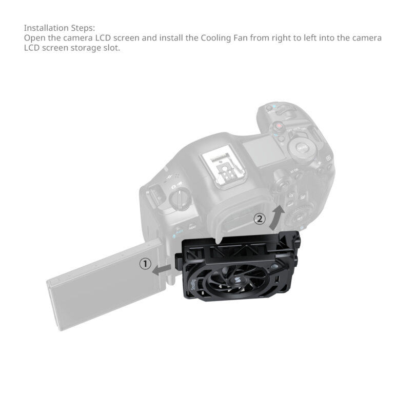 Smallrig Ventilateur de refroidissement pour Canon EOS R5 Mark II & R5 5063 – Bild 4