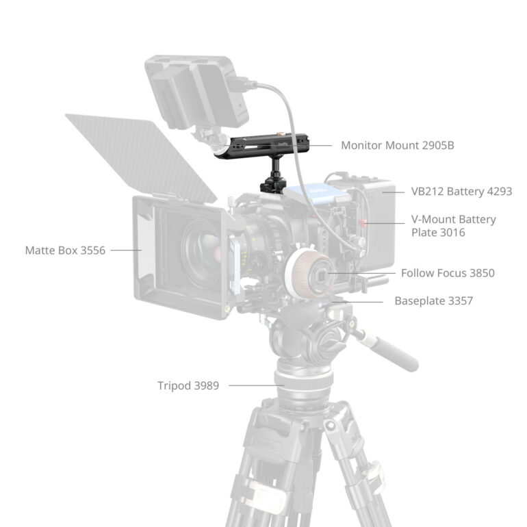 Smallrig Poignée supérieure rotative avec pince NATO - 4152 - Imagen 6