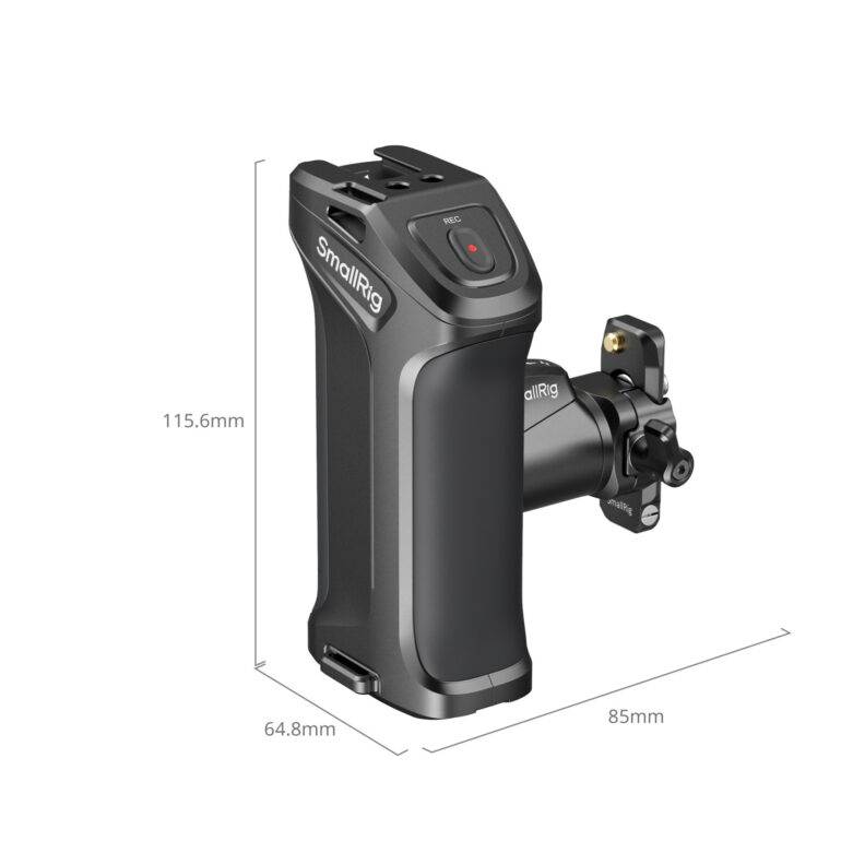 Smallrig Poignée latérale rotative avec déclencheur pour certaines caméras Canon et Blackmagic Design – Image 3