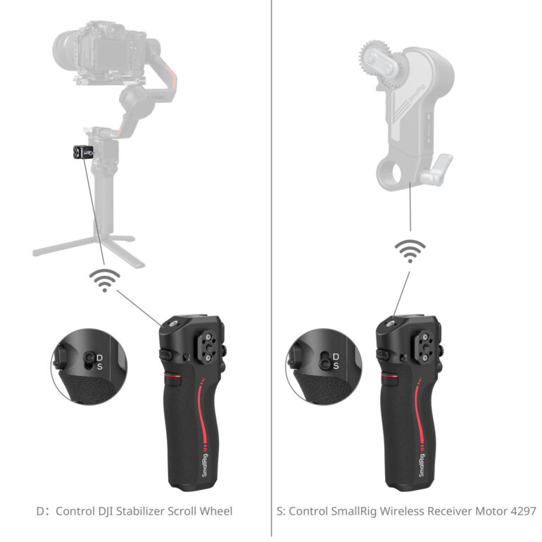 Smallrig Poignée avec follow focus pour la série DJI RS-4329. - Image 6