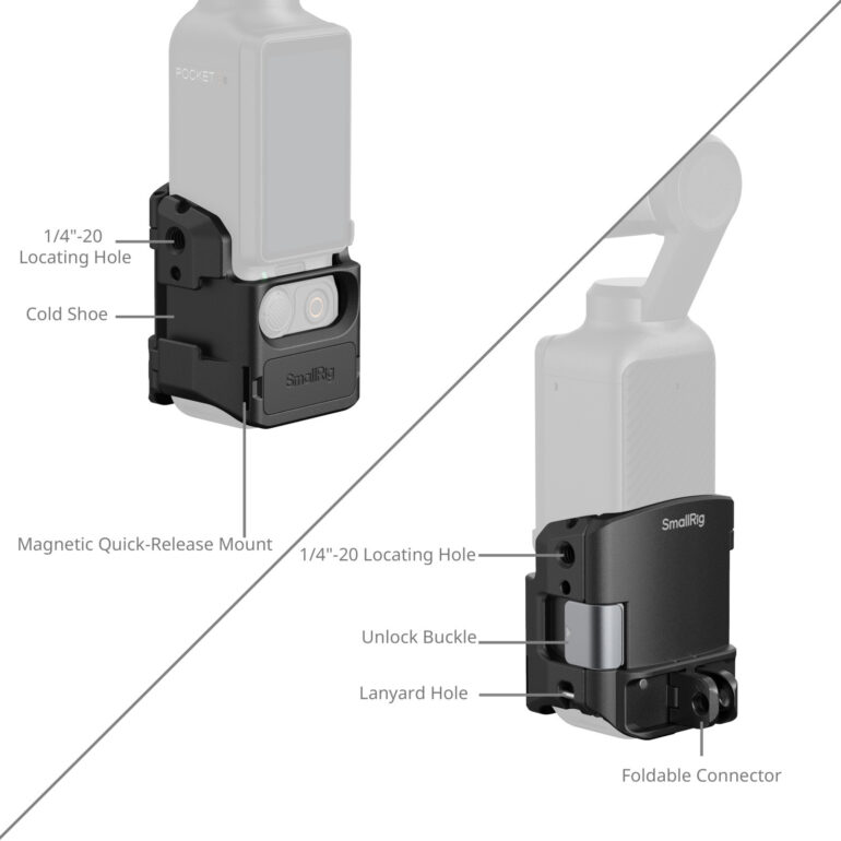 Smallrig Cage pour DJI Osmo Pocket 3 - Imagen 3
