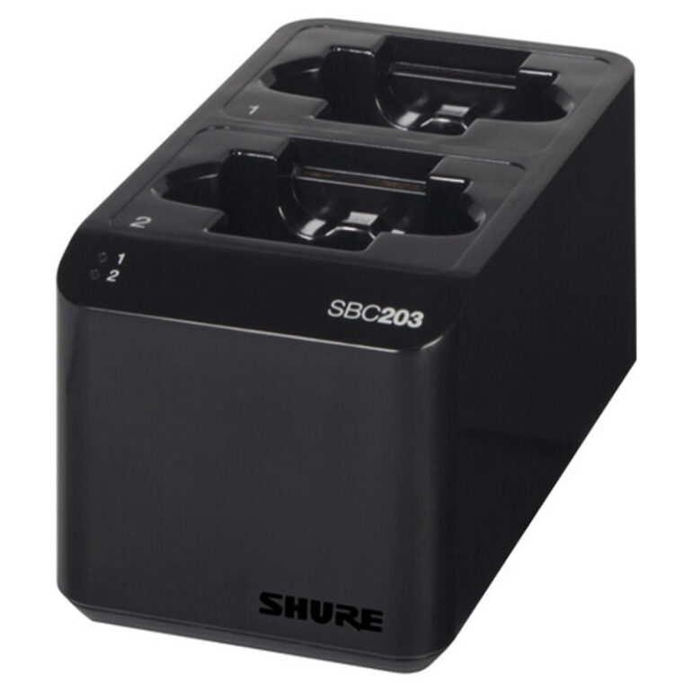 Shure Chargeur de batterie double pour SLXD1/2 et SB903 – Image 2
