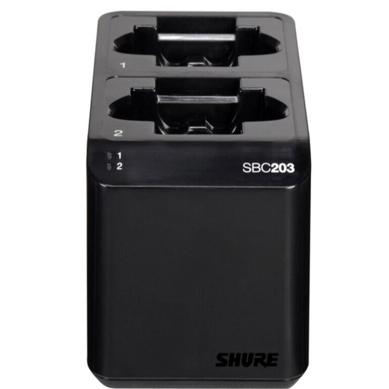 Shure Chargeur de batterie double pour SLXD1/2 et SB903 – Image 3