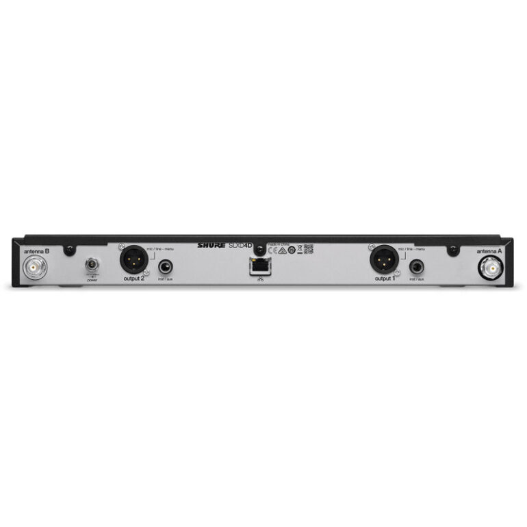 Shure Pack sans fil avec 2 SLXD2 2 BETA58A & double SLXD4D 562-606MHz – Image 3